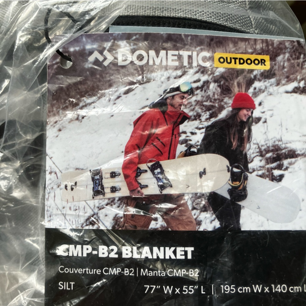Dometic GO Outdoor CMP-B2 Blanket - Silt / NEW